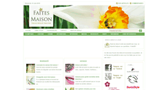 Desktop Screenshot of faitesmaison.com