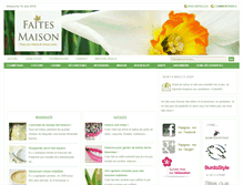 Tablet Screenshot of faitesmaison.com